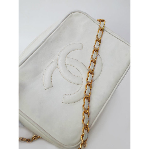 Chanel Coco Mark Chain Shoulder Bag White - Picture 4 of 8